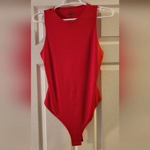 Sz Large Red Body suit